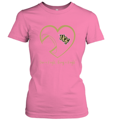 UCF Knights Football Inside Heart  Team  Apparel Women's T-Shirt Women's T-Shirt - skytshirtshop