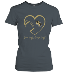 UCF Knights Football Inside Heart  Team  Apparel Women's T-Shirt Women's T-Shirt - skytshirtshop