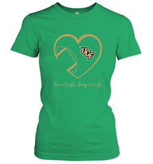 UCF Knights Football Inside Heart  Team  Apparel Women's T-Shirt Women's T-Shirt - skytshirtshop