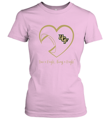 UCF Knights Football Inside Heart  Team  Apparel Women's T-Shirt Women's T-Shirt - skytshirtshop