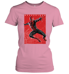 Marvel Spider Man Far From Home Web Swinging Poster Women's T-Shirt Women's T-Shirt - skytshirtshop