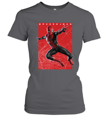Marvel Spider Man Far From Home Web Swinging Poster Women's T-Shirt Women's T-Shirt - skytshirtshop