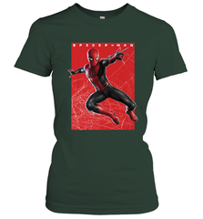 Marvel Spider Man Far From Home Web Swinging Poster Women's T-Shirt Women's T-Shirt - skytshirtshop