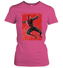 Marvel Spider Man Far From Home Web Swinging Poster Women's T-Shirt Women's T-Shirt - skytshirtshop