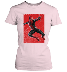 Marvel Spider Man Far From Home Web Swinging Poster Women's T-Shirt Women's T-Shirt - skytshirtshop