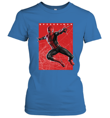 Marvel Spider Man Far From Home Web Swinging Poster Women's T-Shirt Women's T-Shirt - skytshirtshop
