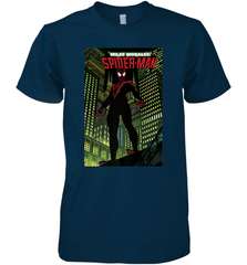 Marvel Miles Morales_ Spider Man Comic Cover Men's Premium T-Shirt Men's Premium T-Shirt - skytshirtshop