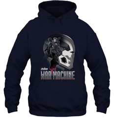 Marvel Infinity War War Machine Head Profile Hooded Sweatshirt