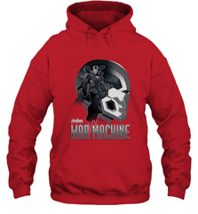 Marvel Infinity War War Machine Head Profile Hooded Sweatshirt Hooded Sweatshirt - skytshirtshop