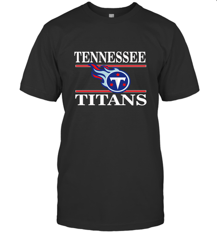 NFL Tennessee Titans Logo Champion Men's T-Shirt Men's T-Shirt / Black / S Men's T-Shirt - skytshirtshop