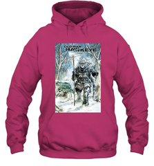 Marvel Old Man Hawkeye Comic Cover Hooded Sweatshirt Hooded Sweatshirt - skytshirtshop