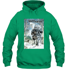 Marvel Old Man Hawkeye Comic Cover Hooded Sweatshirt Hooded Sweatshirt - skytshirtshop