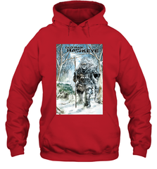 Marvel Old Man Hawkeye Comic Cover Hooded Sweatshirt Hooded Sweatshirt - skytshirtshop