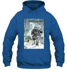 Marvel Old Man Hawkeye Comic Cover Hooded Sweatshirt Hooded Sweatshirt - skytshirtshop
