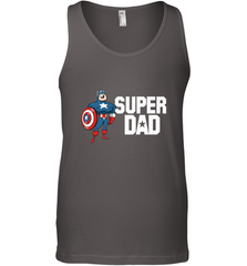 Marvel Father's Day Captain America Super Dad Portrait Men's Tank Top Men's Tank Top - skytshirtshop