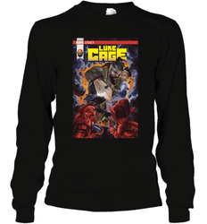 Marvel Luke Cage Power Man In Shining Armor Long Sleeve T-Shirt