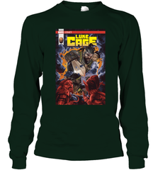 Marvel Luke Cage Power Man In Shining Armor Long Sleeve T-Shirt Long Sleeve T-Shirt - skytshirtshop