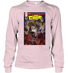 Marvel Luke Cage Power Man In Shining Armor Long Sleeve T-Shirt Long Sleeve T-Shirt - skytshirtshop