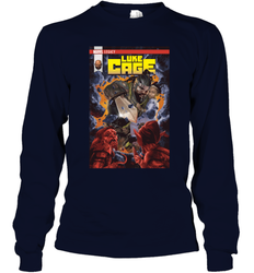 Marvel Luke Cage Power Man In Shining Armor Long Sleeve T-Shirt
