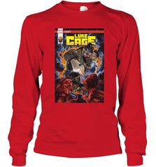 Marvel Luke Cage Power Man In Shining Armor Long Sleeve T-Shirt Long Sleeve T-Shirt - skytshirtshop