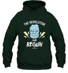 Marvel Thor Ragnarok Korg Revolution's Begun Hooded Sweatshirt Hooded Sweatshirt - skytshirtshop