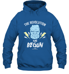 Marvel Thor Ragnarok Korg Revolution's Begun Hooded Sweatshirt Hooded Sweatshirt - skytshirtshop