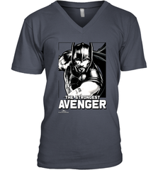 Marvel Thor Ragnarok The Strongest Avenger Men's V-Neck Men's V-Neck - skytshirtshop