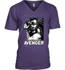 Marvel Thor Ragnarok The Strongest Avenger Men's V-Neck Men's V-Neck - skytshirtshop