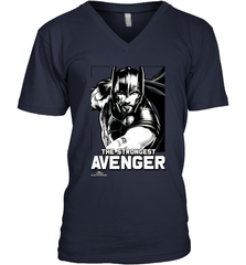 Marvel Thor Ragnarok The Strongest Avenger Men's V-Neck Men's V-Neck - skytshirtshop