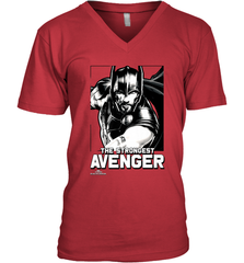 Marvel Thor Ragnarok The Strongest Avenger Men's V-Neck Men's V-Neck - skytshirtshop