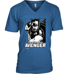 Marvel Thor Ragnarok The Strongest Avenger Men's V-Neck Men's V-Neck - skytshirtshop