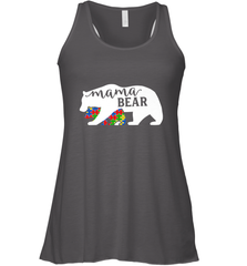 Mama Bear Autism t shirt Autism Awareness Month Women's Racerback Tank Women's Racerback Tank - skytshirtshop