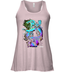 Marvel Infinity War Thor Rocket Groot Neon Women's Racerback Tank Women's Racerback Tank - skytshirtshop