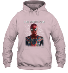 Marvel Infinity War I Am Spider Man Web Graphic Hooded Sweatshirt Hooded Sweatshirt - skytshirtshop
