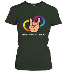 Neurodiversity Rocks Shirt Brain Autism Awareness Women's T-Shirt Women's T-Shirt - skytshirtshop