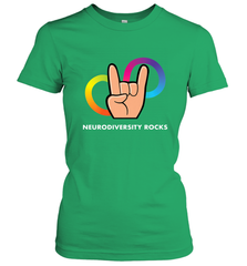Neurodiversity Rocks Shirt Brain Autism Awareness Women's T-Shirt Women's T-Shirt - skytshirtshop