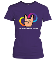 Neurodiversity Rocks Shirt Brain Autism Awareness Women's T-Shirt Women's T-Shirt - skytshirtshop
