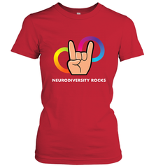 Neurodiversity Rocks Shirt Brain Autism Awareness Women's T-Shirt Women's T-Shirt - skytshirtshop