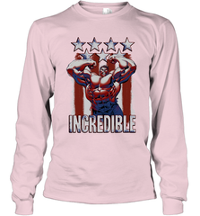 Marvel Hulk Incredible Stars and Stripes Long Sleeve T-Shirt Long Sleeve T-Shirt - skytshirtshop
