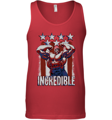 Marvel Hulk Incredible Stars and Stripes Men's Tank Top Men's Tank Top - skytshirtshop