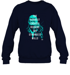 Marvel Infinity War Thanos Strongest Wills Crewneck Sweatshirt Crewneck Sweatshirt - skytshirtshop
