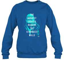 Marvel Infinity War Thanos Strongest Wills Crewneck Sweatshirt Crewneck Sweatshirt - skytshirtshop