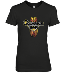 Star Trek DS9 Quark's Bar Vintage Logo Women's Premium T-Shirt Women's Premium T-Shirt - skytshirtshop