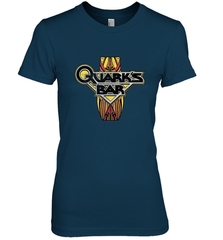 Star Trek DS9 Quark's Bar Vintage Logo Women's Premium T-Shirt Women's Premium T-Shirt - skytshirtshop