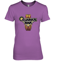 Star Trek DS9 Quark's Bar Vintage Logo Women's Premium T-Shirt Women's Premium T-Shirt - skytshirtshop