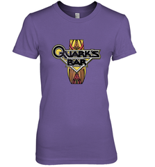 Star Trek DS9 Quark's Bar Vintage Logo Women's Premium T-Shirt Women's Premium T-Shirt - skytshirtshop