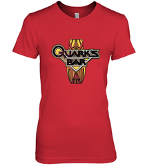 Star Trek DS9 Quark's Bar Vintage Logo Women's Premium T-Shirt Women's Premium T-Shirt - skytshirtshop