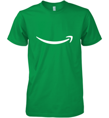 Smile Shirt  White Logo Men's Premium T-Shirt Men's Premium T-Shirt - skytshirtshop
