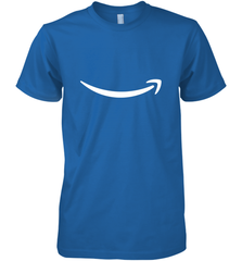 Smile Shirt  White Logo Men's Premium T-Shirt Men's Premium T-Shirt - skytshirtshop
