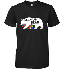 Mama Bear Autism t shirt Autism Awareness Month Men's Premium T-Shirt Men's Premium T-Shirt - skytshirtshop